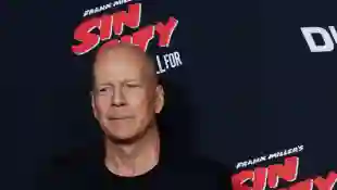 Bruce Willis at the "Sin City" premiere