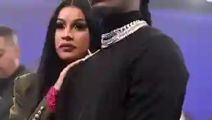 Cardi B and Offset attend the Pre-GRAMMY Gala and GRAMMY Salute to Industry Icons Honoring Sean "Diddy" Combs.