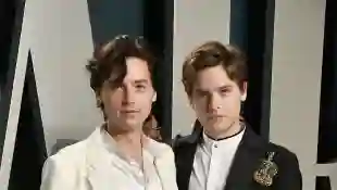 Dylan and Cole Sprouse attending the 2020 Vanity Fair Oscar Party Hosted By Radhika Jones