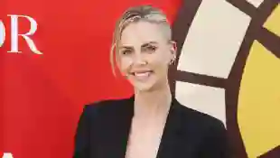 charlize theron hot sexy revealing bra event