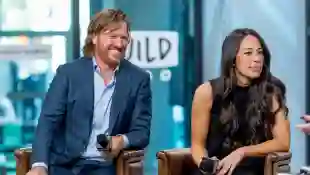 Chip and Joanna Gaines discuss "Capital Gaines: Smart Things I Learned Doing Stupid Stuff" and the ending of the show "Fixer Upper" with the Build Series at Build Studio on October 18, 2017 in New York City
