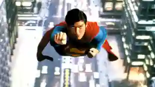 Christopher Reeve as "Superman"