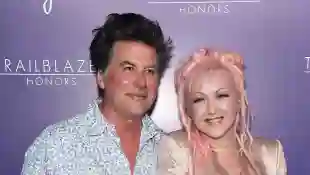 David Thornton and Cyndi Lauper