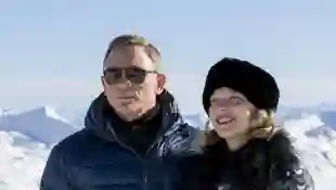 Daniel Craig and Léa Seydoux in Spectre.