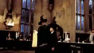 Daniel Radcliffe and Maggie Smith in 'Harry Potter'