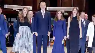 The Spanish royals on October 24, 2024