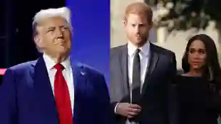 Donald Trump, Prince Harry and Meghan Markle