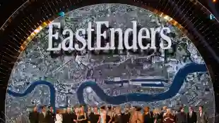 The cast of Eastenders accept the Serial Drama award at the 21st National Television Awards at The O2 Arena on January 20, 2016 in London, England