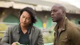 Sung Kang y Tyrese Gibson