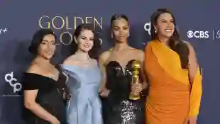 The stars of the movie "Emilia Perez"