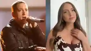 Eminem and Hailie Jade