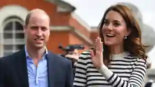 Prince William and Kate Middleton at a public event