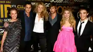 The cast of Gossip Girl at the series' launch party in New York, 2007.