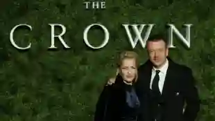 Gillian Anderson Peter Morgan The Crown relationship today why split reunion 2021 update news