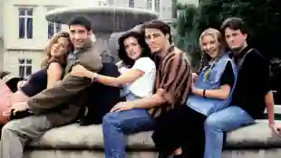 Cast of the series 'Friends'