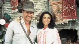 Harrison Ford and Karen Allen in "Indiana Jones"