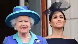 Harry and Meghan Netflix meeting Queen Elizabeth story scene curtsy