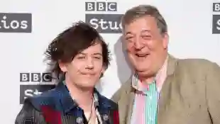 Is Stephen Fry Still Married To Husband Elliott Spencer 2021 today now age gap difference years who partner boyfriend gay interview