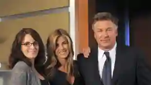 Tina Fey, Jennifer Aniston and Alec Baldwin
