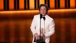 Syndication: USA TODAY Jeremy Allen White accepts the award for best lead actor in a drama series for his role as Carmen
