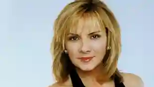 Kim Cattrall en una imagen promocional de la serie 'Sex and the City'