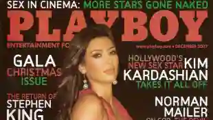 Kardashian is featured on the December 2007 cover of Playboy magazine.