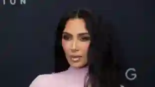 Kim Kardashian on the red carpet in September 2023