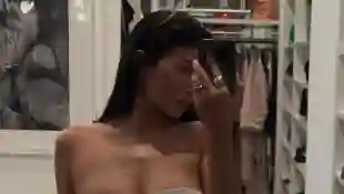 Kylie Jenner skimpy top