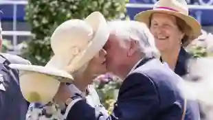 Queen Camilla and her ex-husband Andrew Parker Bowles