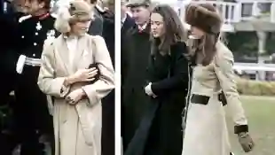 Princesa Diana y Kate Middleton
