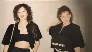 Leah Remini and Nicole Remini Wiskow sister Instagram birthday twins lookalike