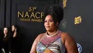 Lizzo attends the 51st NAACP Image Awards.