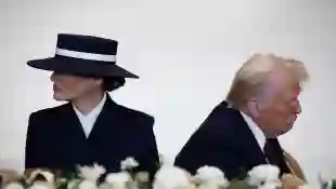 Melania Trump attracted everyone's attention with her hat at the inauguration