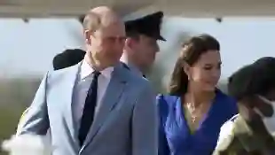 Duchess Kate and Prince William with the PM and First Lady of Belize royal tour Caribbean 2022