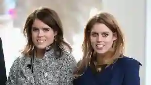 Princess Beatrice And Princess Eugenie Of York Visit Hanover During The GREAT Britain MINI Tour