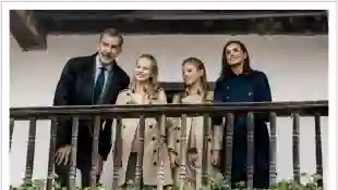 Spanish Royal Family Leonor Sofia Christmas cards over the years King Felipe Queen Letizia daughters