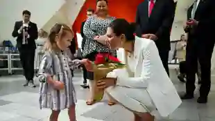 Princess Victoria of Sweden cute moment fan Australia visit 2023