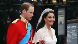 Prince William and Princess Kate at their wedding in 2011