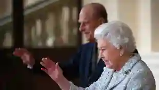 La reina Isabel II y el príncipe Felipe