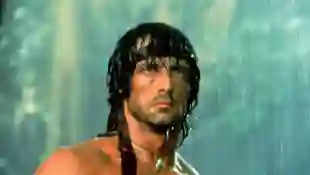 Sylvester Stallone as "Rambo"