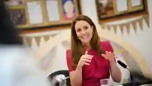 Reporters Ask Duchess Kate About Baby Lilibet Diana Harry Meghan daughter newborn girl Prince William Queen royal family 2021