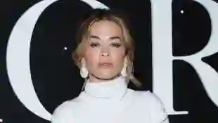 rita ora without bra paris fashion week