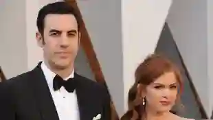 Sacha Baron Cohen and Isla Fisher