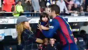 Shakira, Gerard Piqué y su hija Milan
