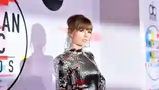 Taylor Swift attends the 2018 American Music Awards.