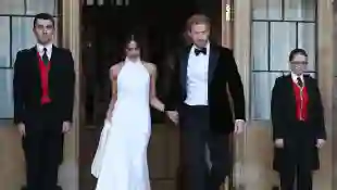 The Meaning Of Meghan Markle's Royal Wedding Reception Dress