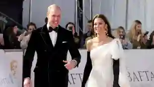 What Princess Kate whispered Prince William butt slap BAFTA awards 2023 lip reader