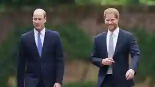 Prince William and Harry Did Most Touching Thing Before Diana Statue Unveiling reunion royal family memories 2021 news brothers