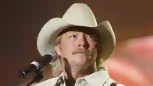 Alan Jackson rehearses for the "2002 Academy of Country Music Awards" at the Universal Amphitheatre on May 21, 2002