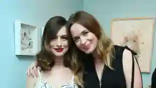 Anne Hathaway and Emily Blunt